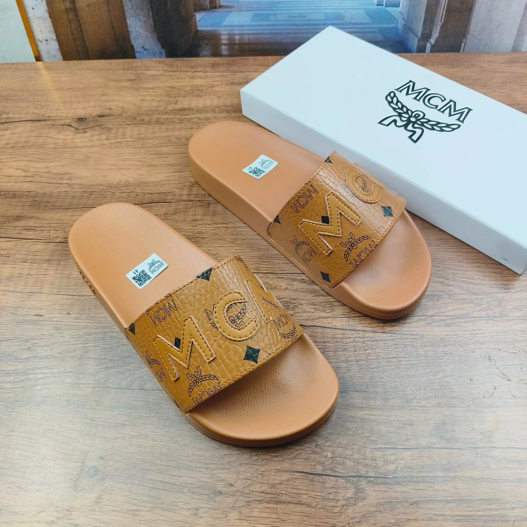 MCM Slippers For Men Classic 4339