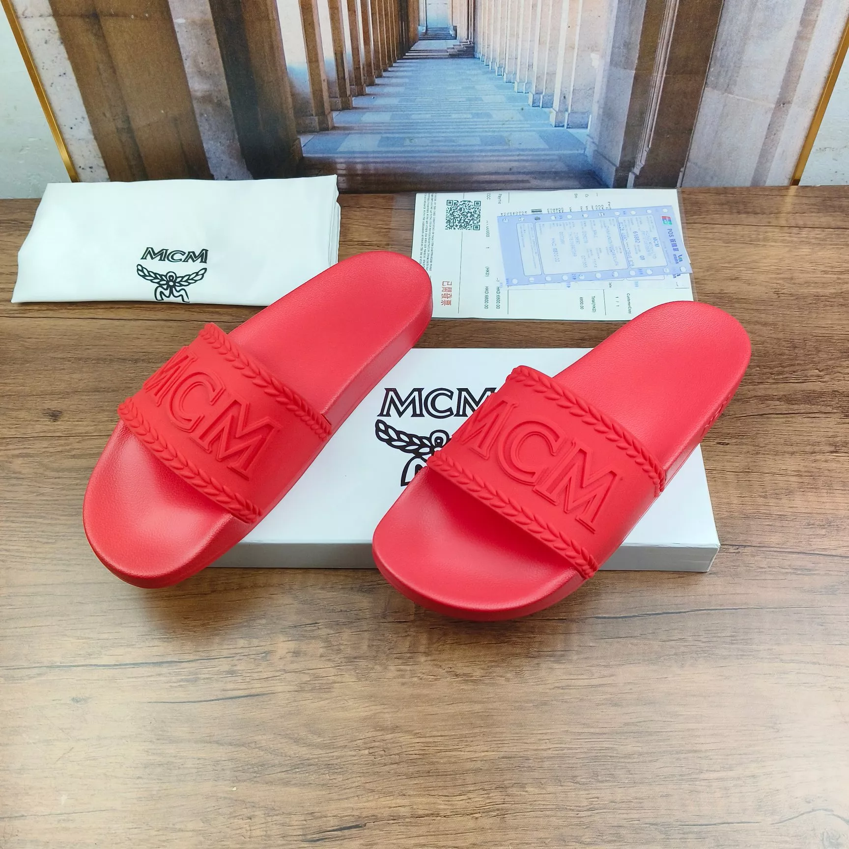 MCM Slippers For Men Fashionable 5877