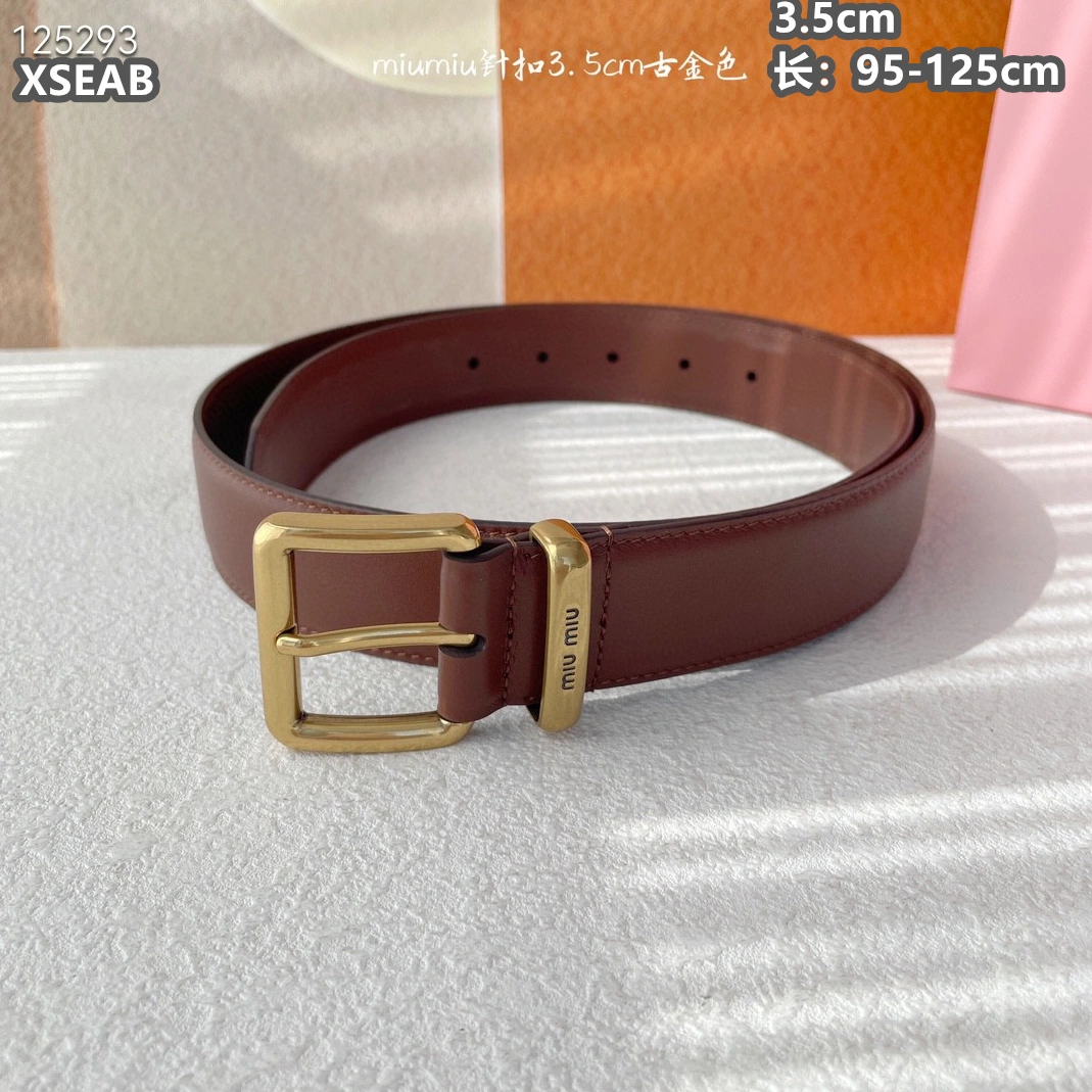 MIU MIU AAA Quality Belts For Unisex SmartChoice 6613