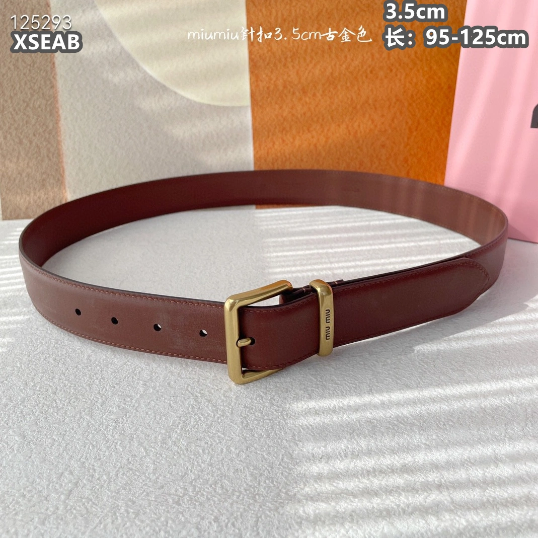 MIU MIU AAA Quality Belts For Unisex SmartChoice 6613