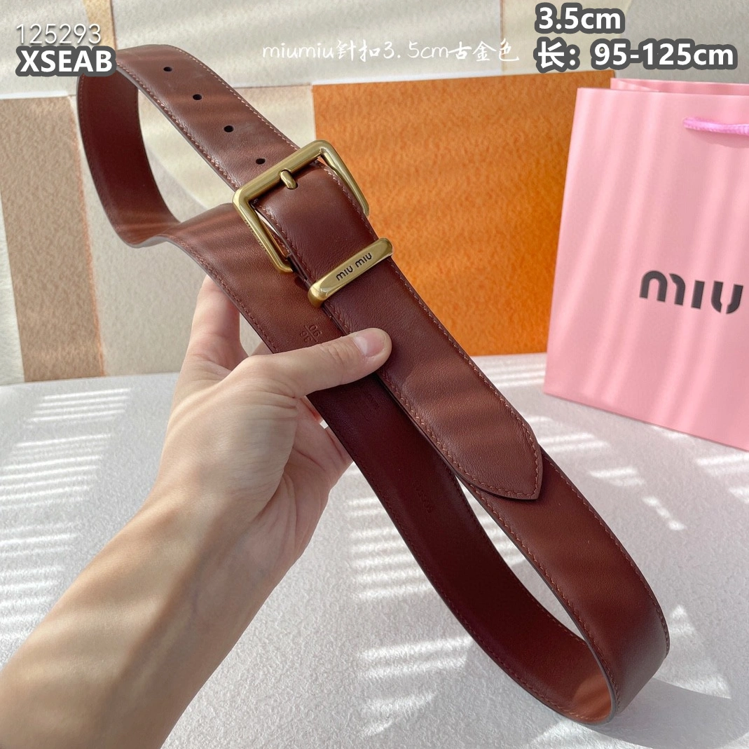 MIU MIU AAA Quality Belts For Unisex SmartChoice 6613