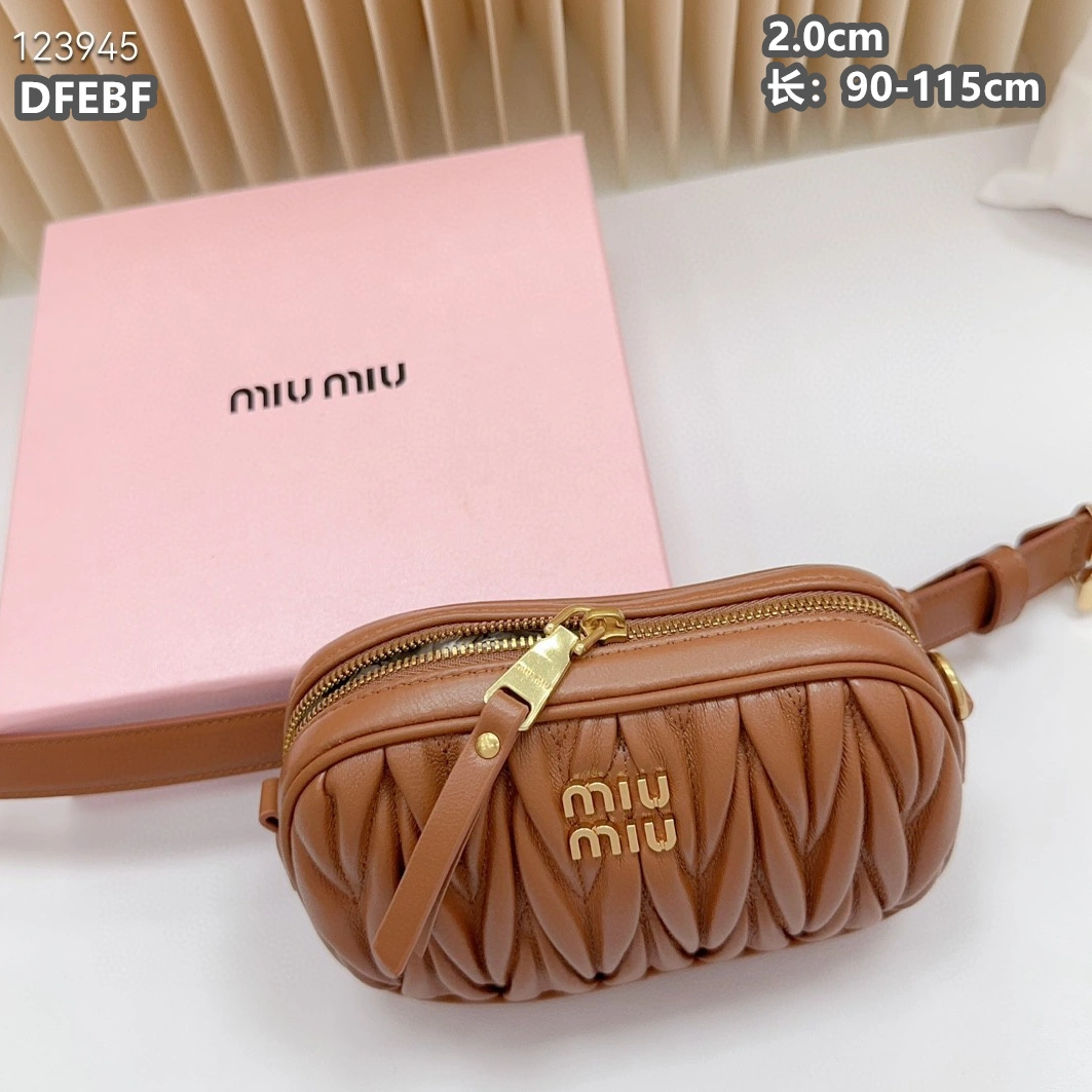 MIU MIU AAA Quality Belts For Women Bright 6674