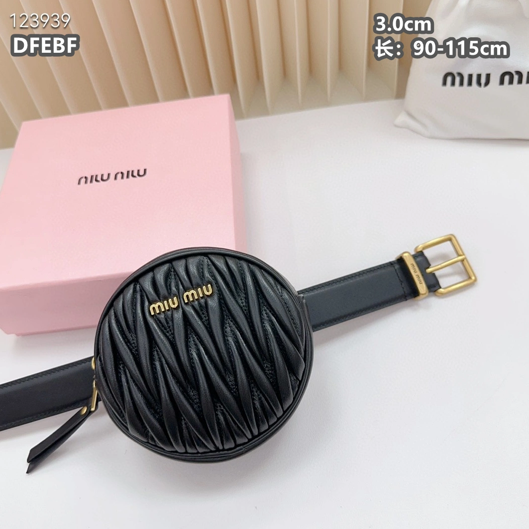 MIU MIU AAA Quality Belts For Women Comfortable 8315