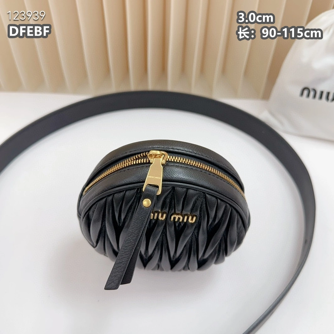MIU MIU AAA Quality Belts For Women Comfortable 8315