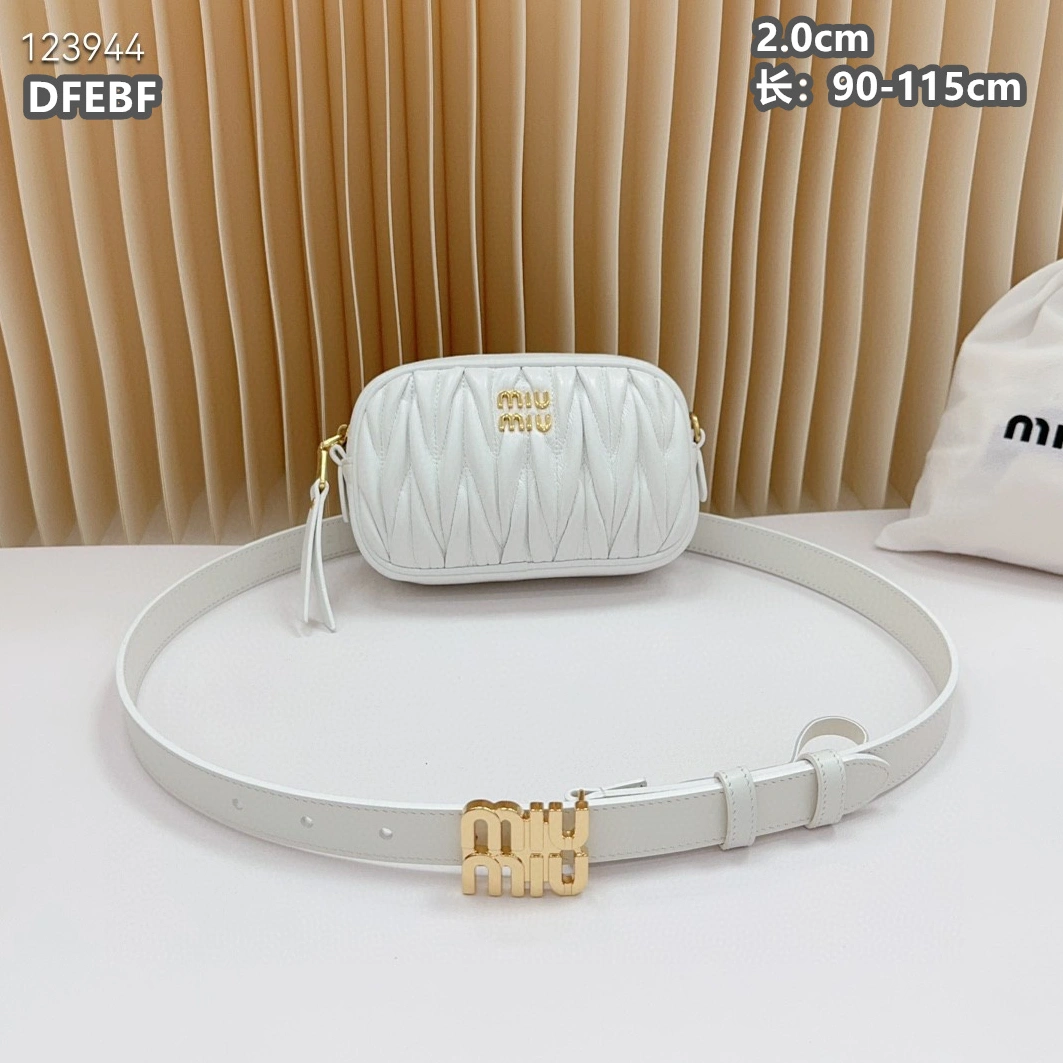MIU MIU AAA Quality Belts For Women Compact 7023