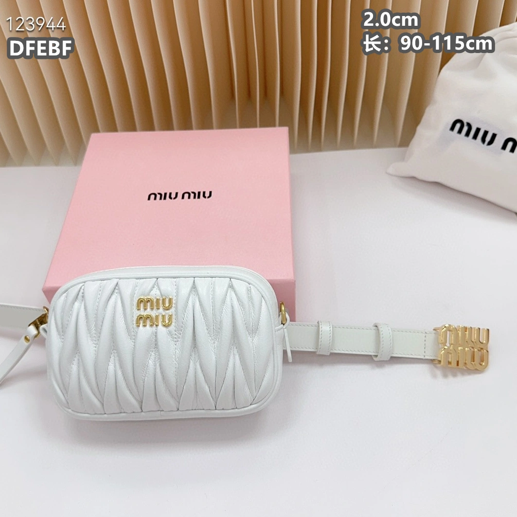 MIU MIU AAA Quality Belts For Women Compact 7023