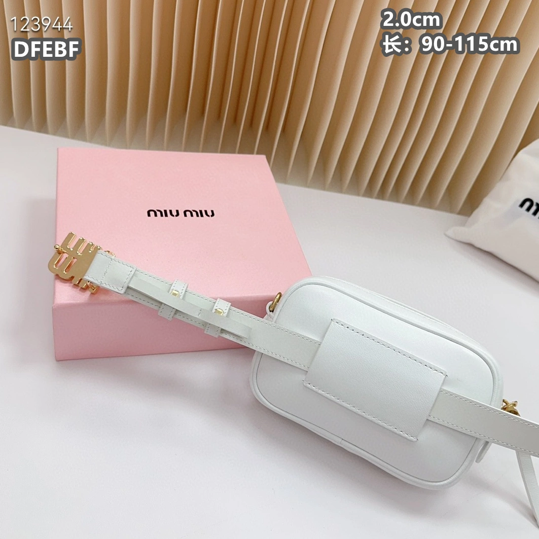 MIU MIU AAA Quality Belts For Women Compact 7023
