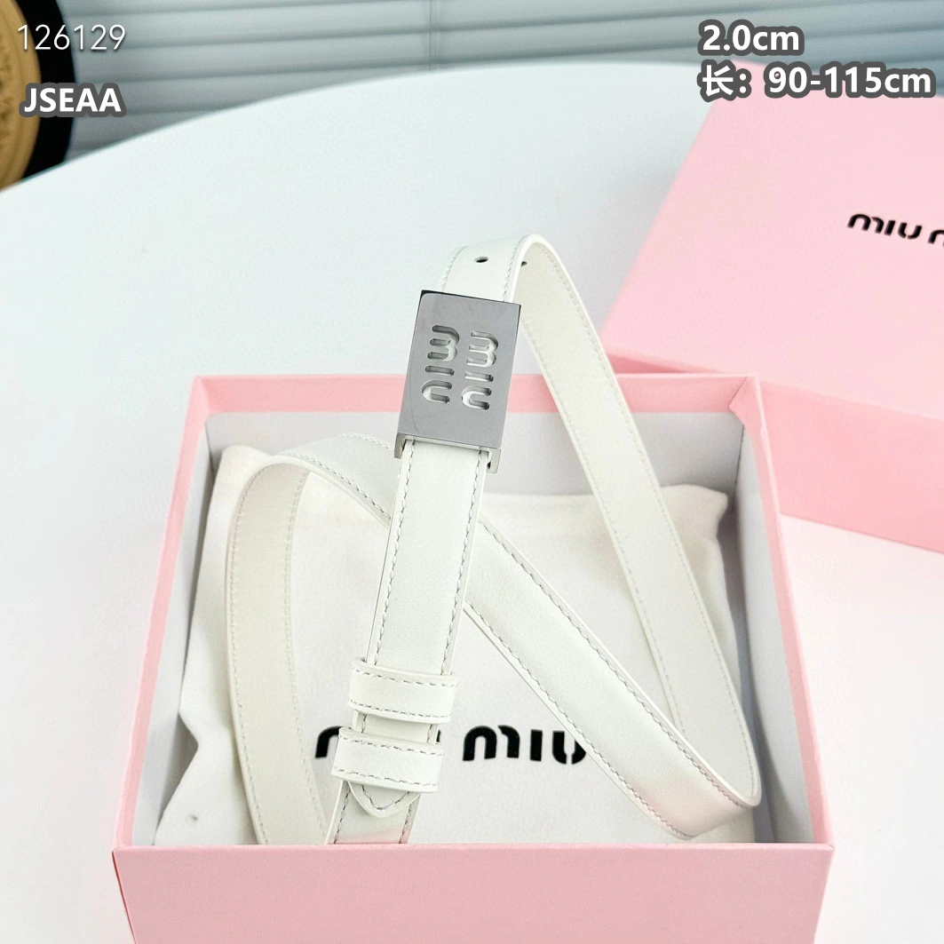 MIU MIU AAA Quality Belts For Women Modern 5571