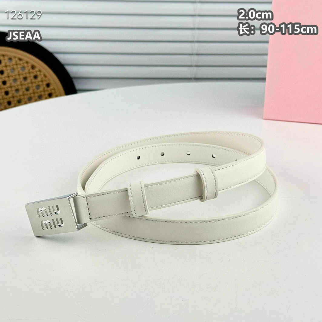 MIU MIU AAA Quality Belts For Women Modern 5571
