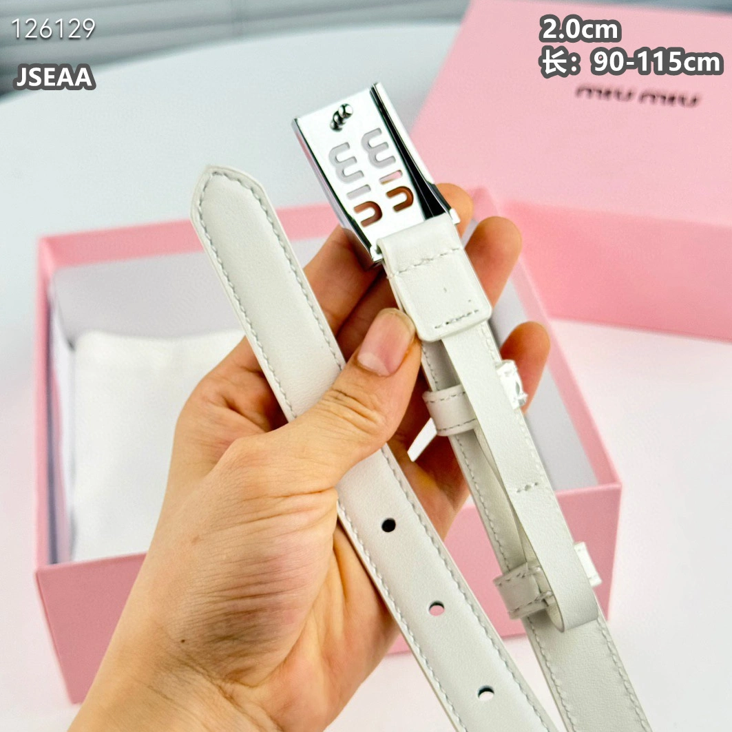 MIU MIU AAA Quality Belts For Women Modern 5571