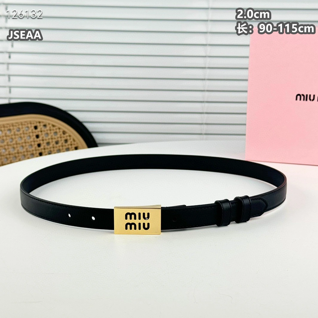 MIU MIU AAA Quality Belts For Women Refined 1436