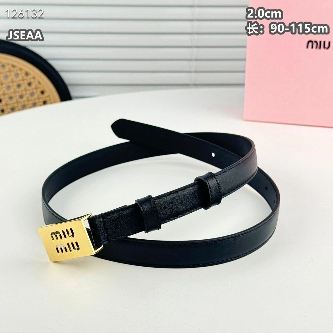 MIU MIU AAA Quality Belts For Women Refined 1436