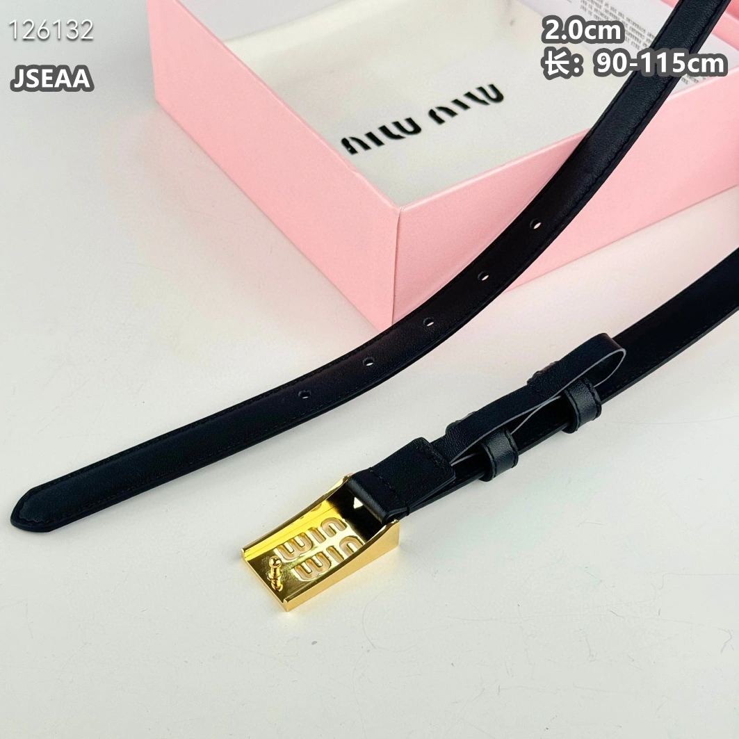 MIU MIU AAA Quality Belts For Women Refined 1436