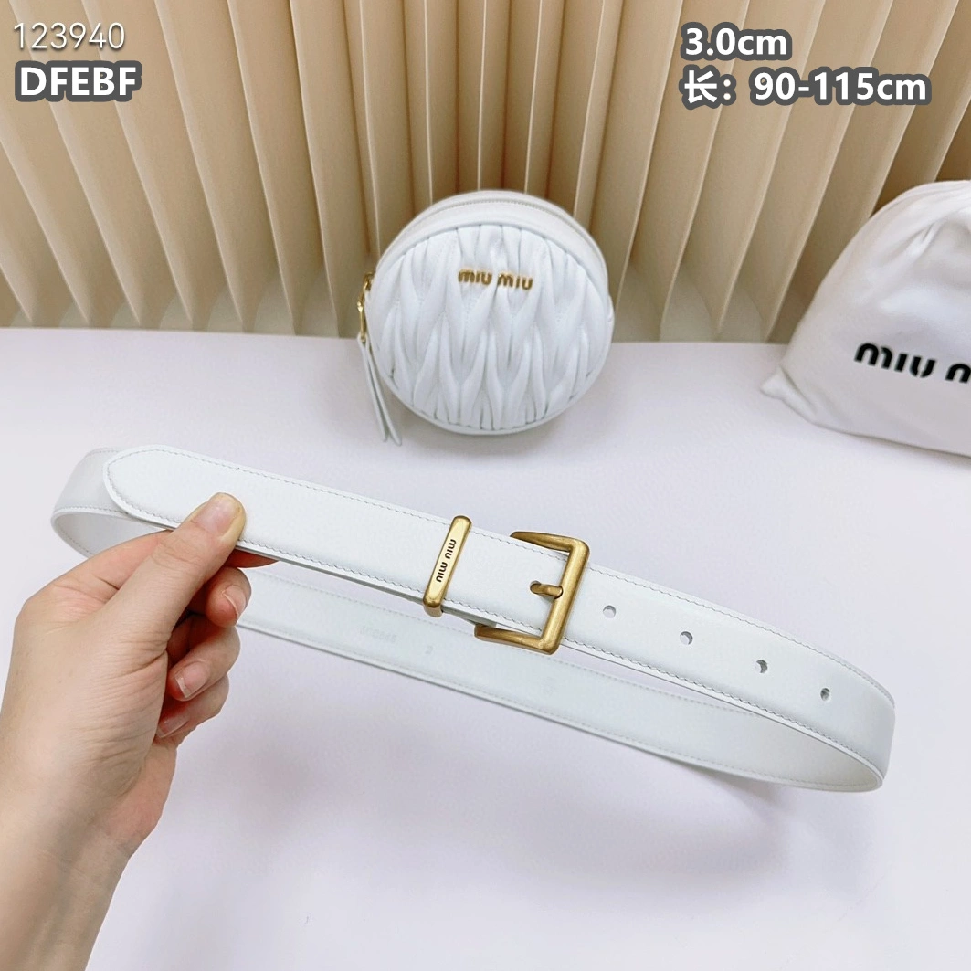 MIU MIU AAA Quality Belts For Women WellDesigned 1857