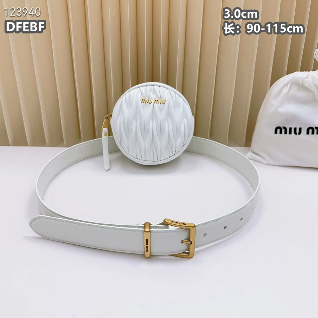 MIU MIU AAA Quality Belts For Women WellDesigned 1857
