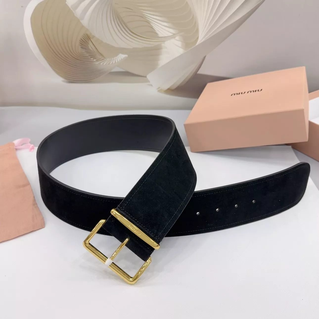 MIU MIU AAA Quality Belts In 6.0cm For Women Reliable 5038