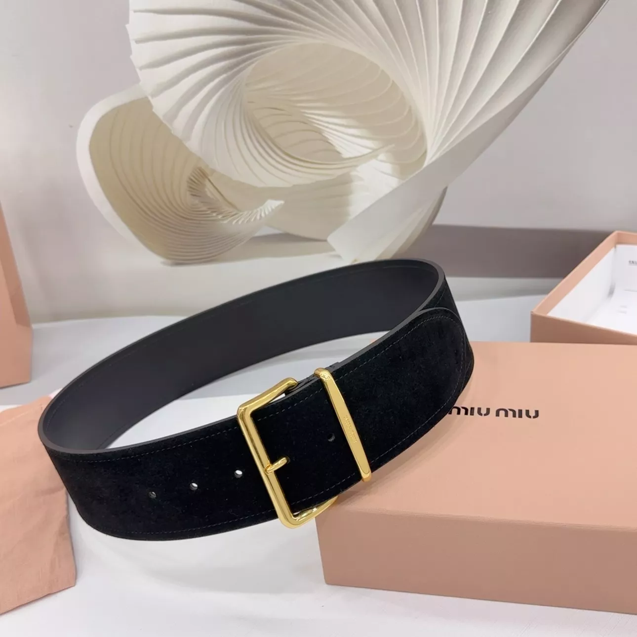 MIU MIU AAA Quality Belts In 6.0cm For Women Reliable 5038