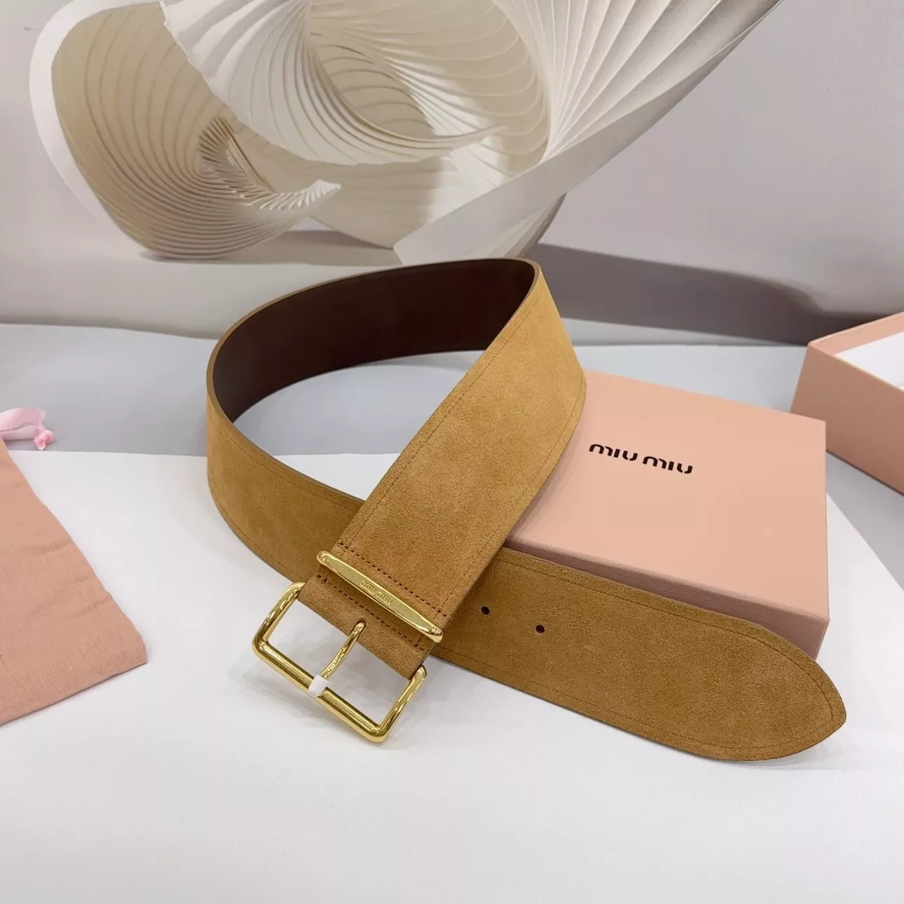 MIU MIU AAA Quality Belts In 6.0cm For Women StreetReady 6208
