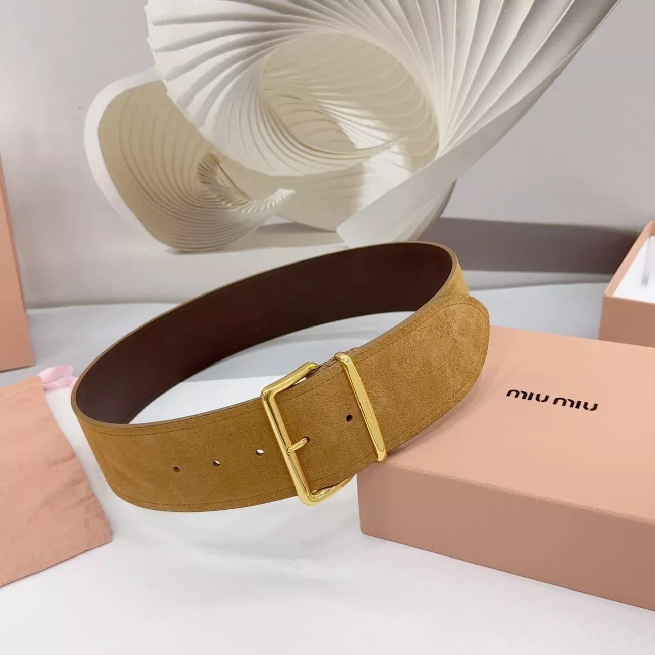 MIU MIU AAA Quality Belts In 6.0cm For Women StreetReady 6208