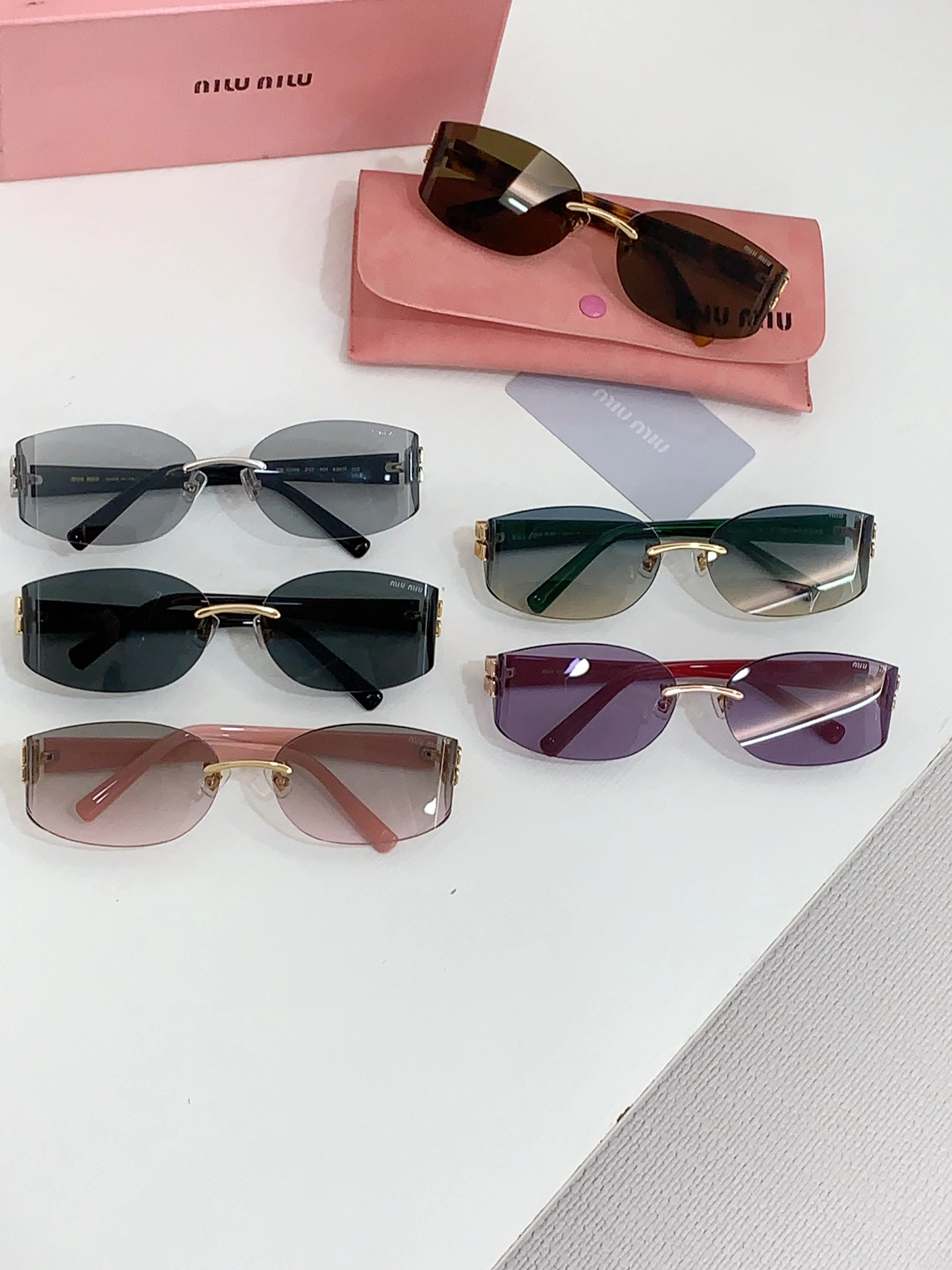 MIU MIU AAA Quality Sunglasses Comfortable 5527