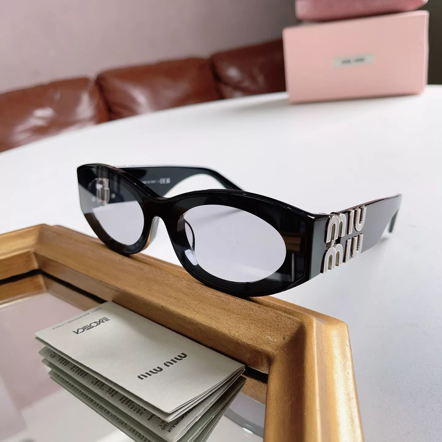 MIU MIU AAA Quality Sunglasses Elegant 9160
