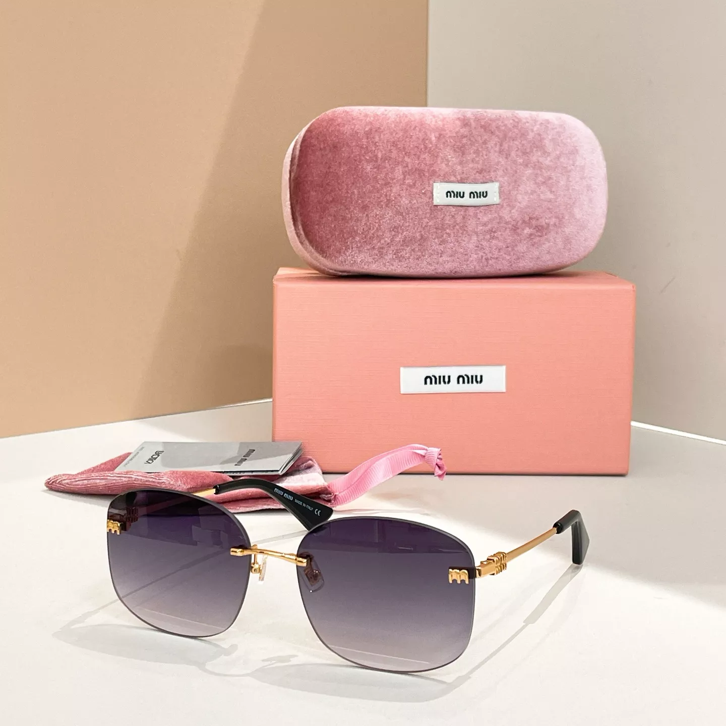 MIU MIU AAA Quality Sunglasses Lightweight 3696
