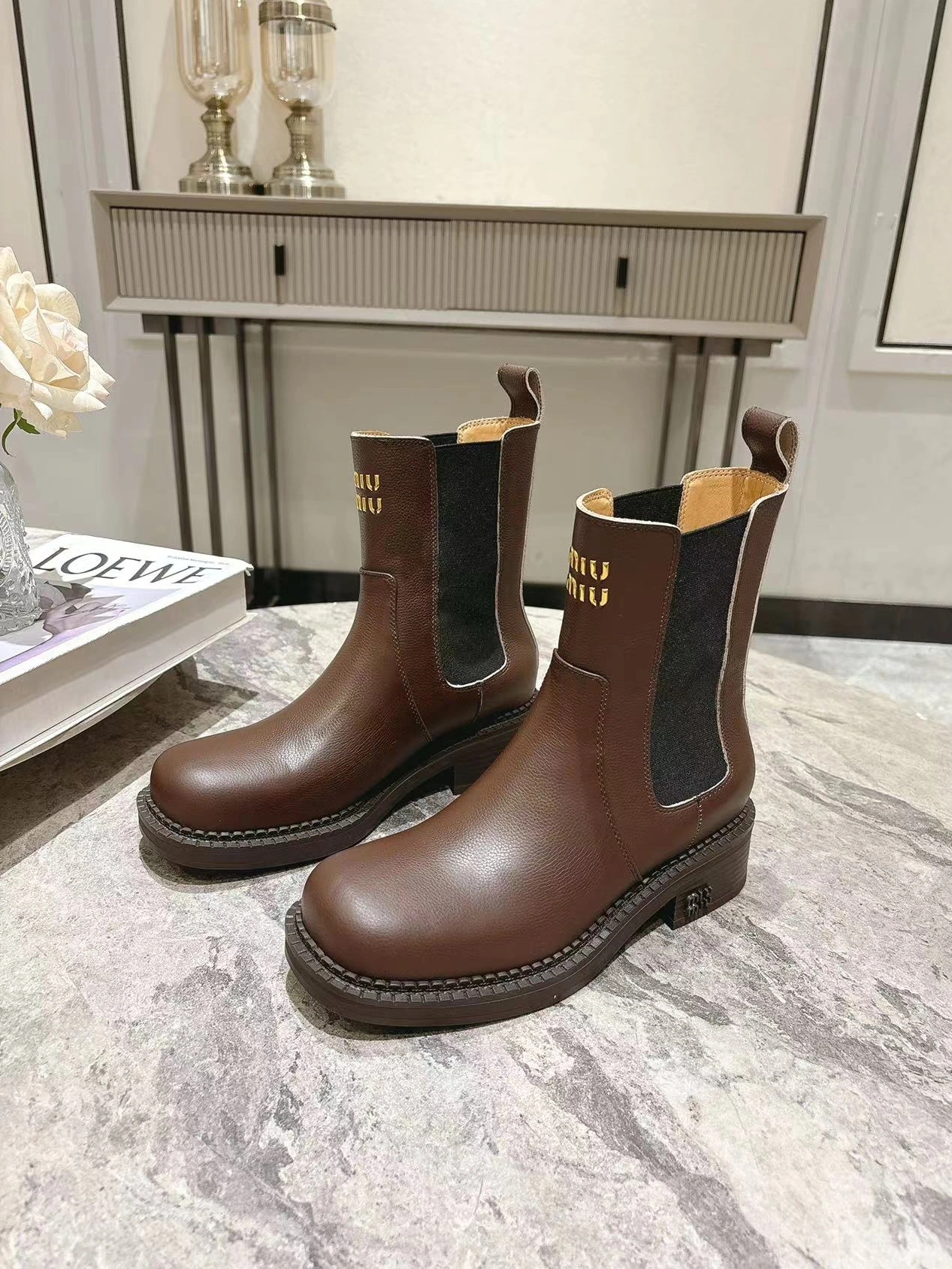 MIU MIU Boots For Women DailyWear 2096