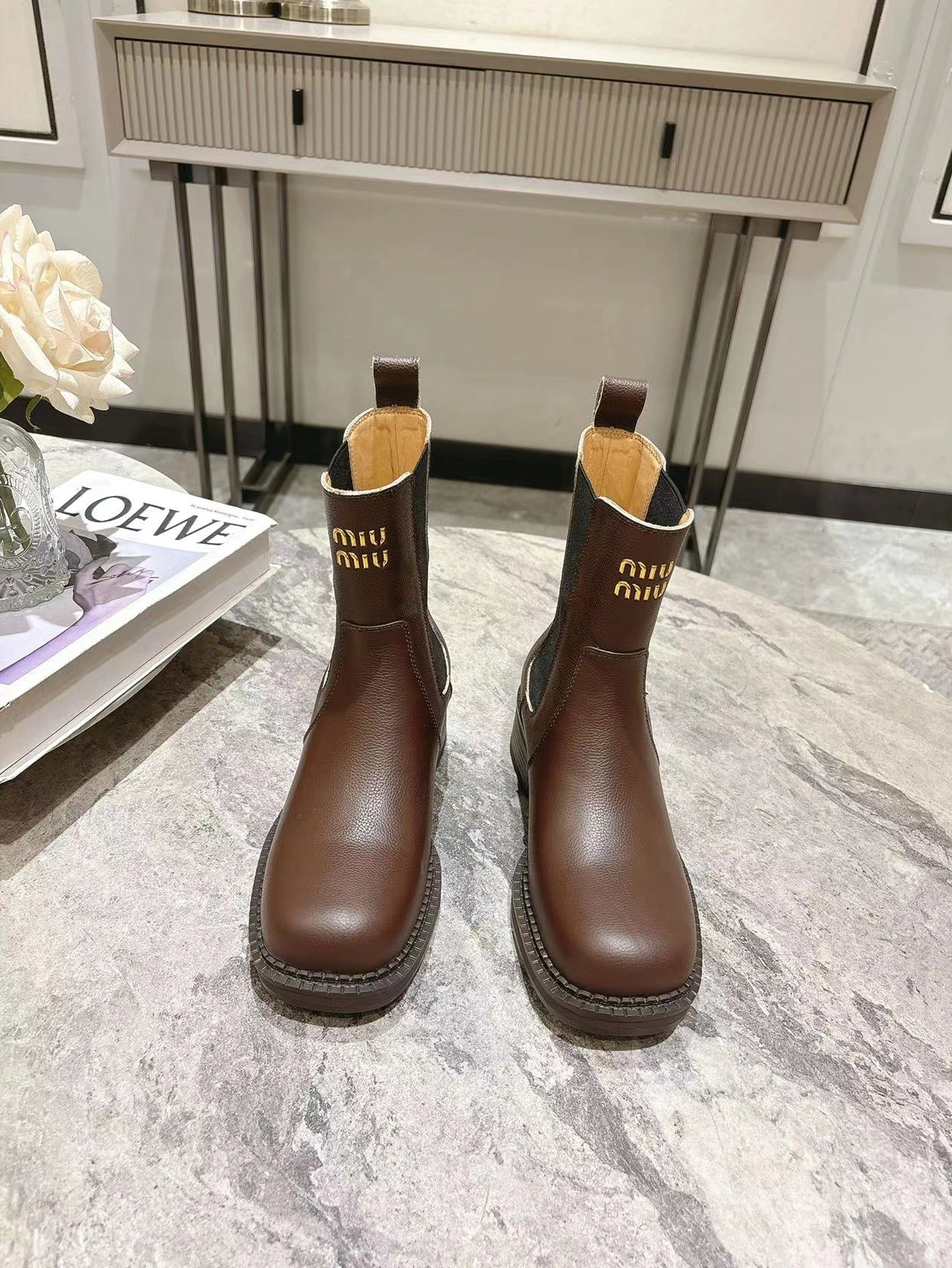 MIU MIU Boots For Women DailyWear 2096
