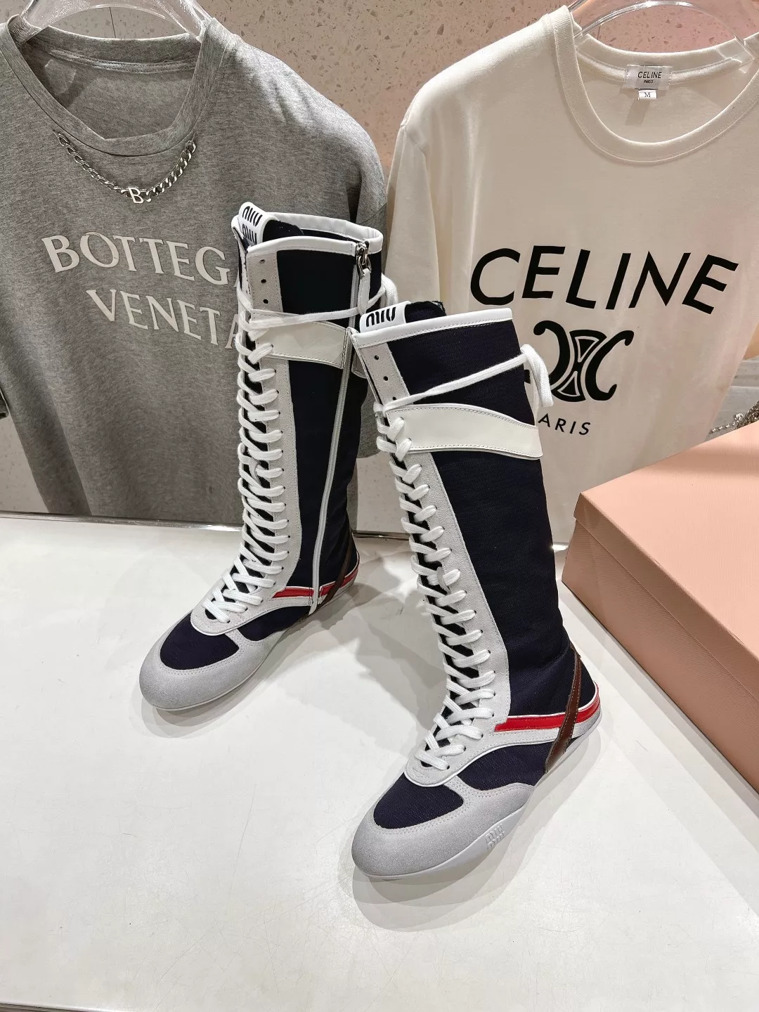 MIU MIU Boots For Women Timeless 3047