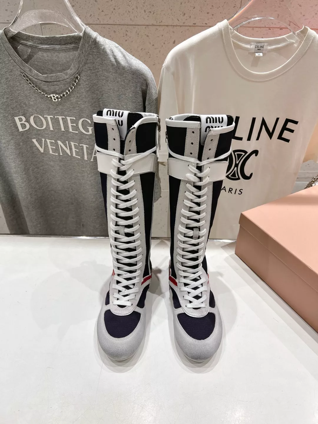 MIU MIU Boots For Women Timeless 3047
