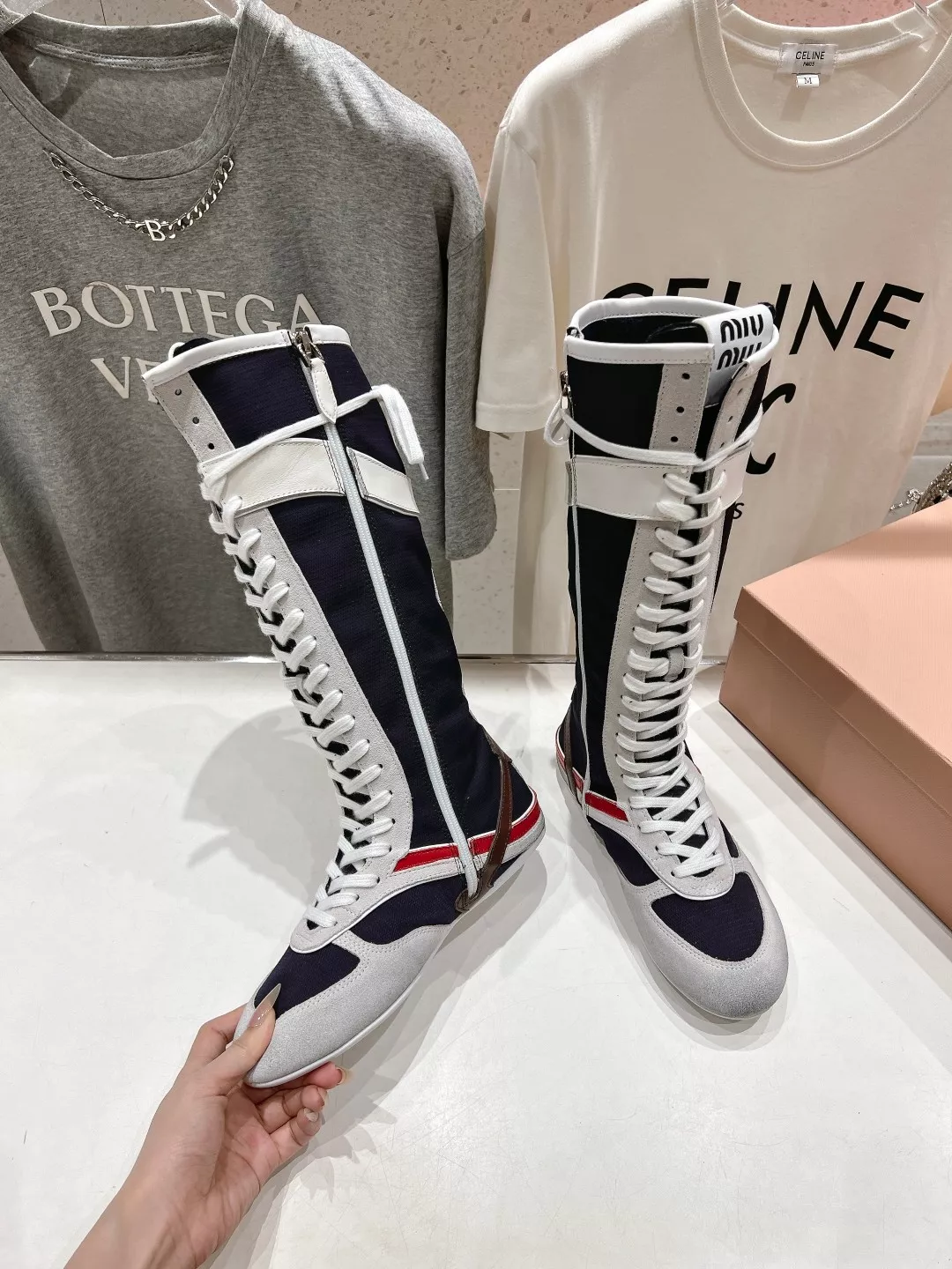 MIU MIU Boots For Women Timeless 3047