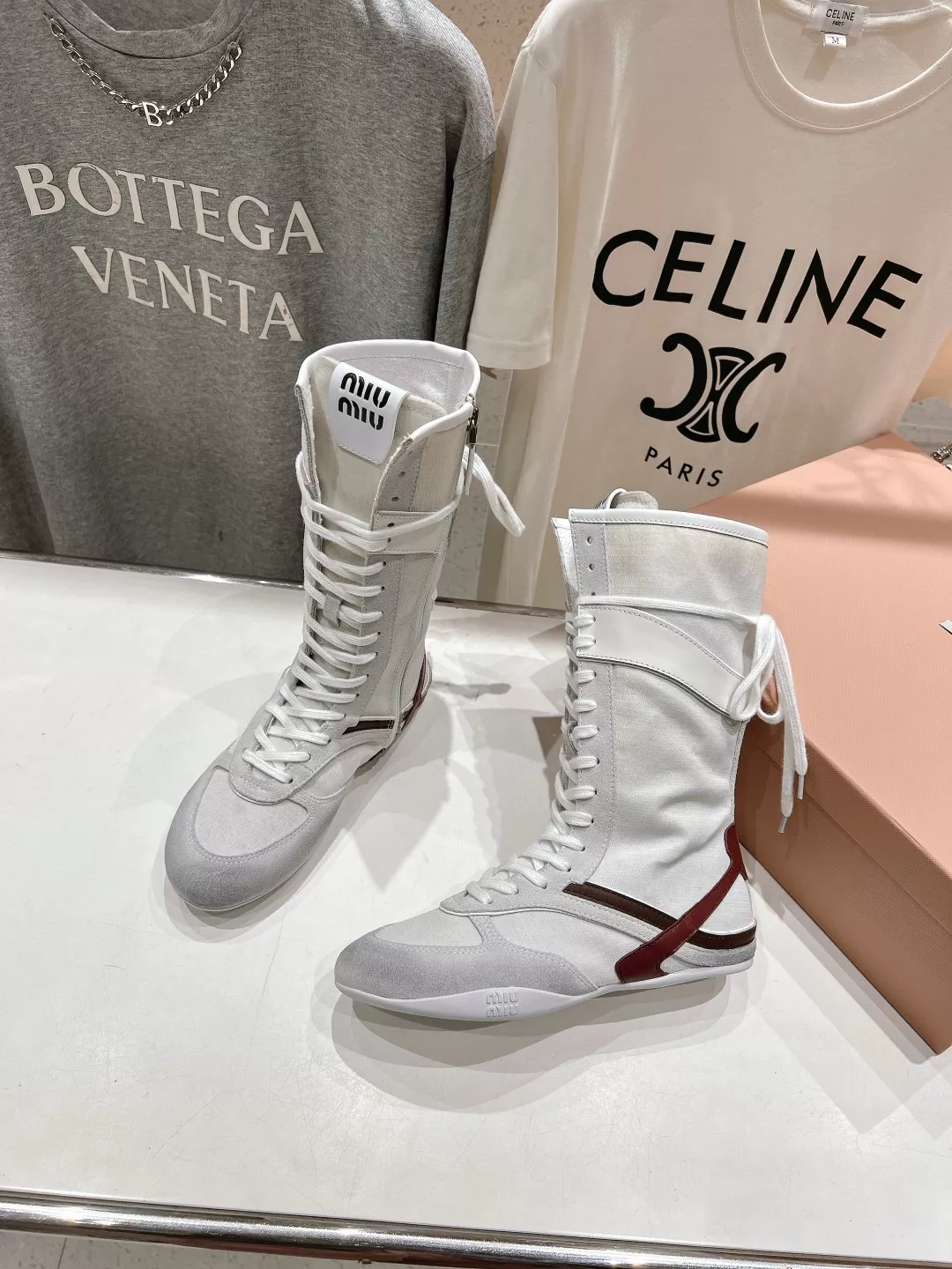 MIU MIU Boots For Women Trendsetting 8974