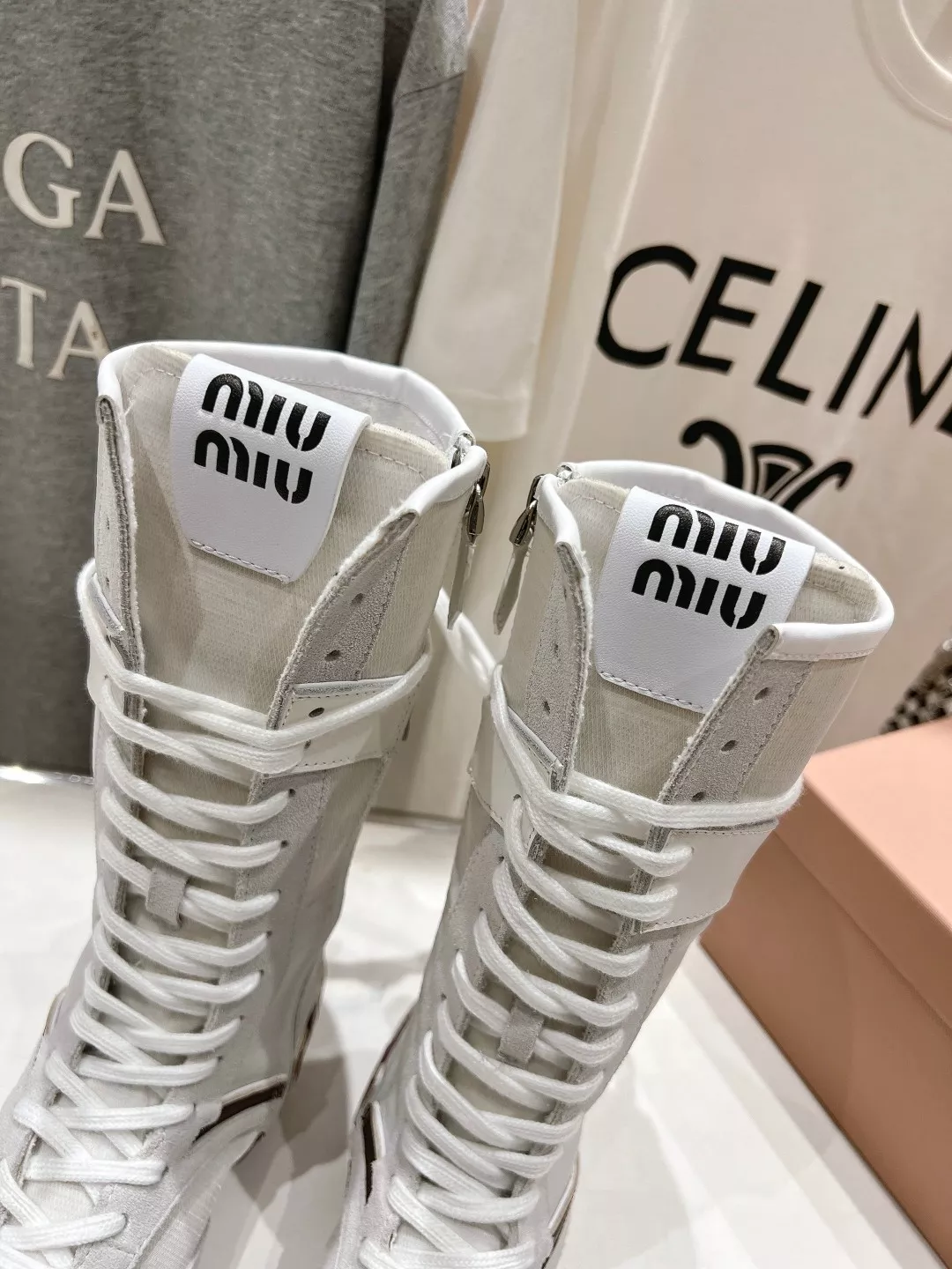 MIU MIU Boots For Women Trendsetting 8974