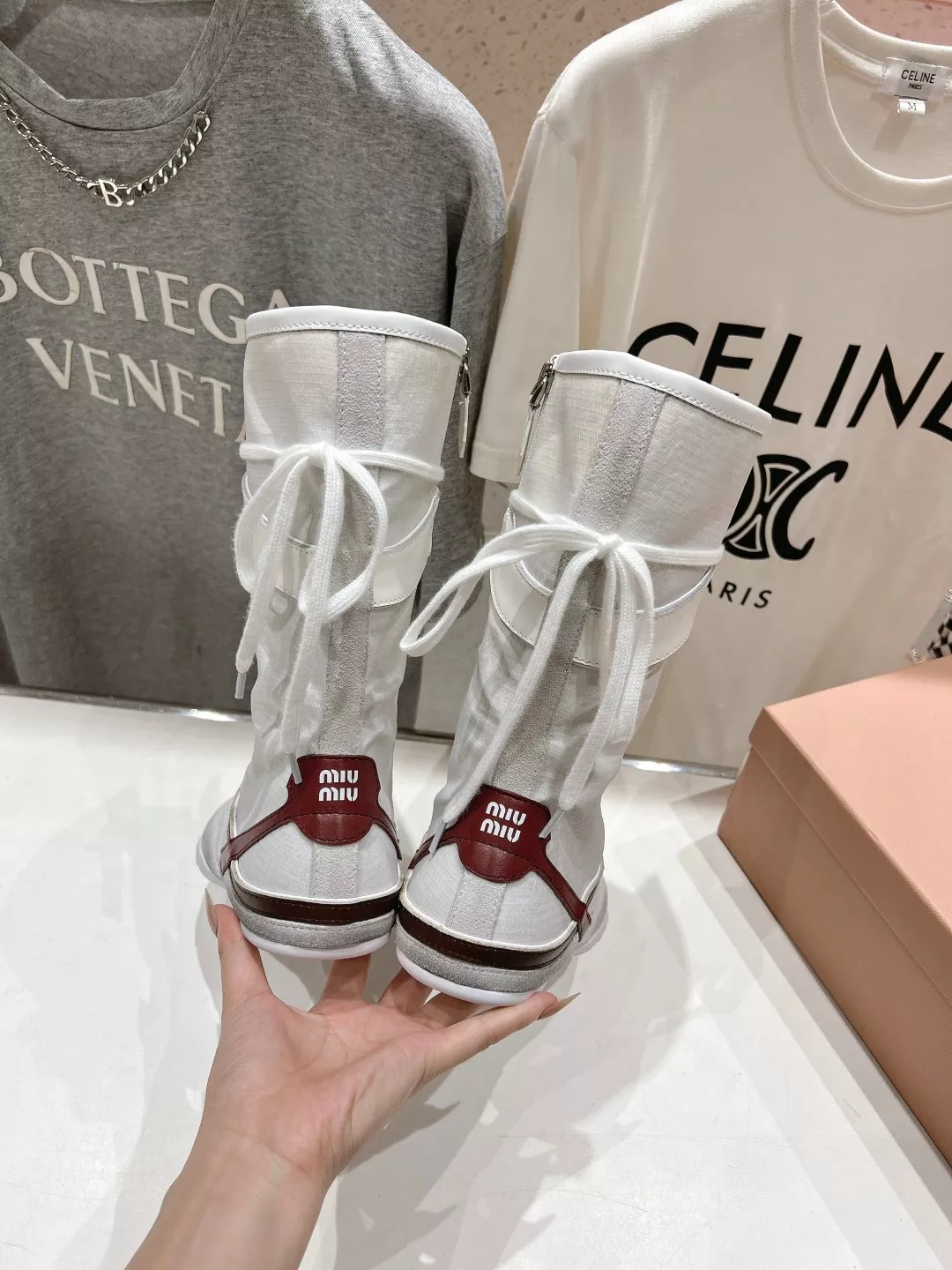 MIU MIU Boots For Women Trendsetting 8974