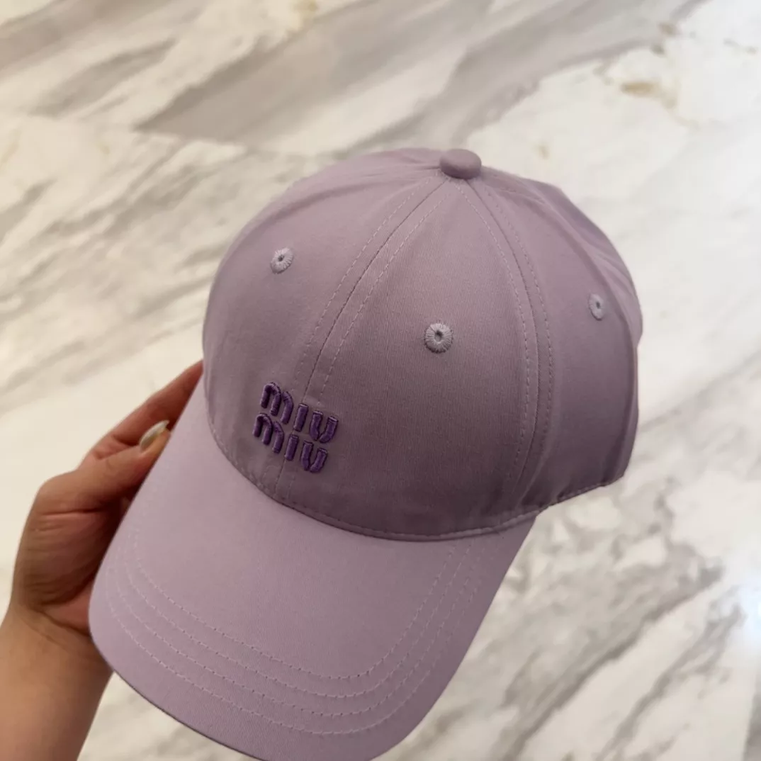 MIU MIU Caps Minimalist 6925