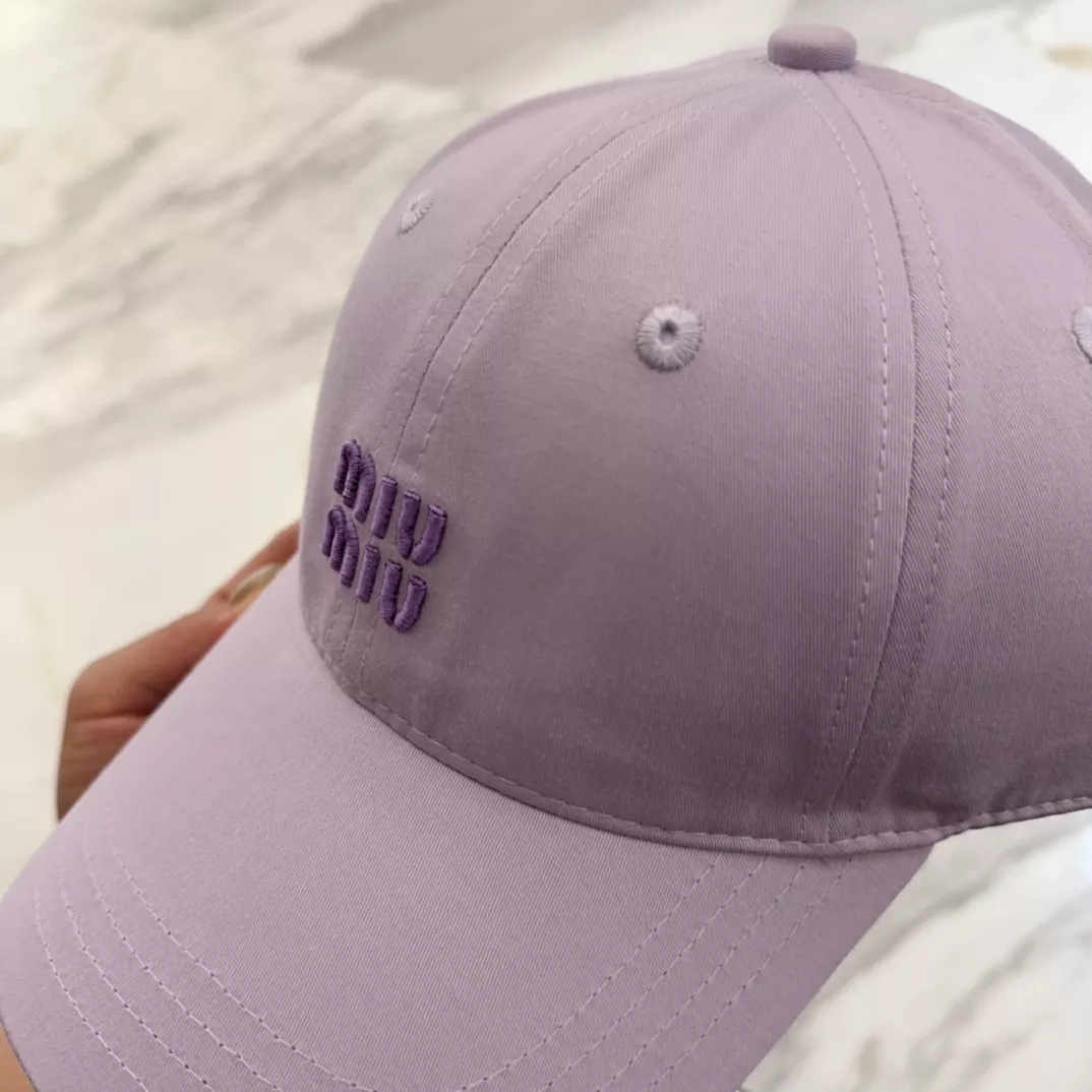MIU MIU Caps Minimalist 6925