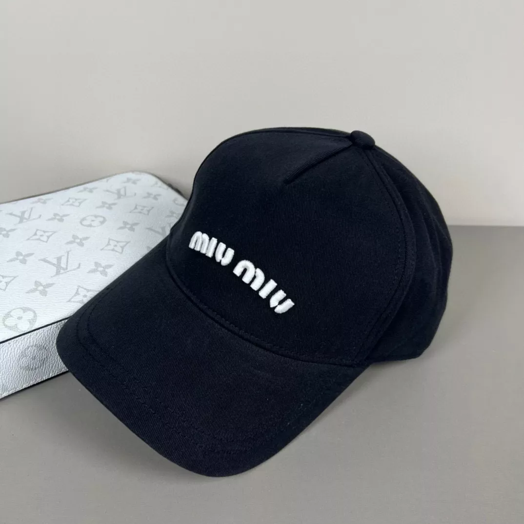MIU MIU Caps Minimalist 9074