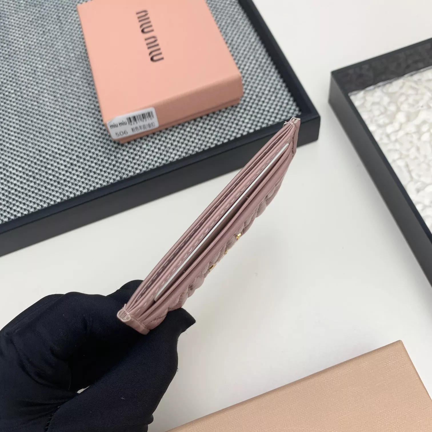 MIU MIU Card Case Bold 4022
