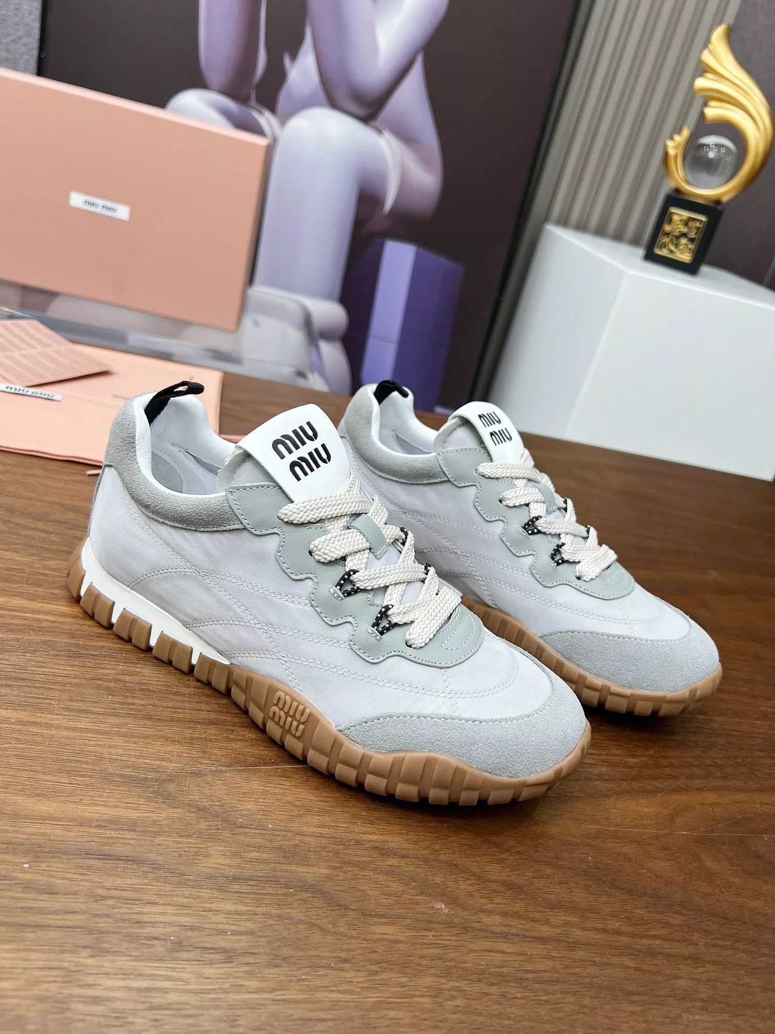MIU MIU Casual Shoes For Women Bold 1732