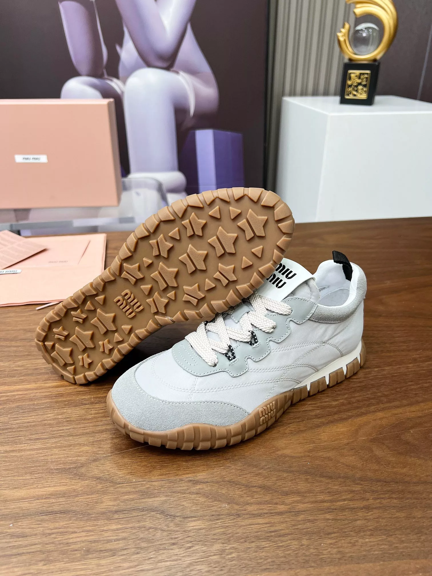 MIU MIU Casual Shoes For Women Bold 1732