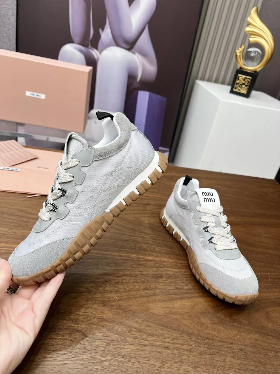 MIU MIU Casual Shoes For Women Bold 1732