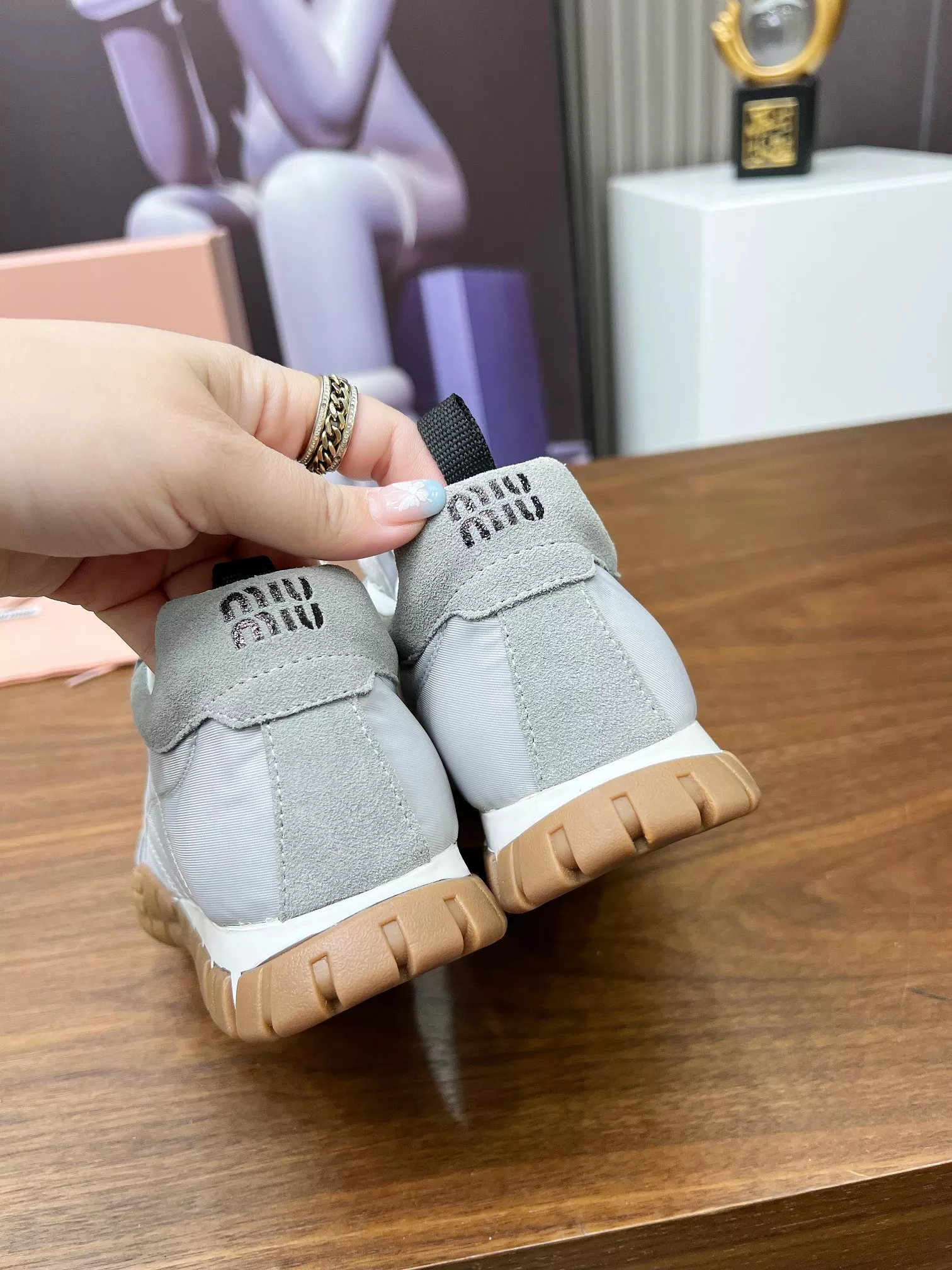 MIU MIU Casual Shoes For Women Bold 1732