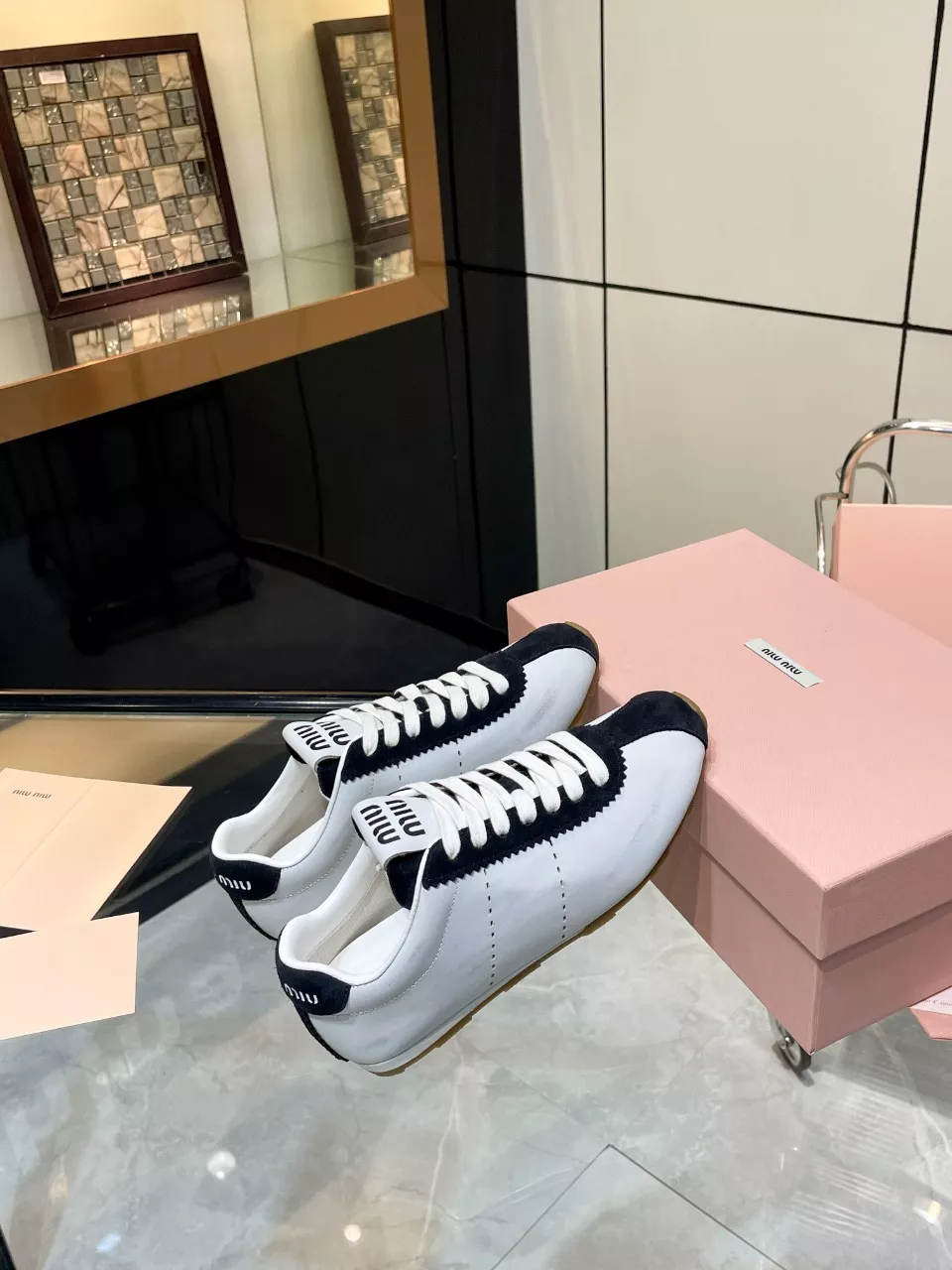 MIU MIU Casual Shoes For Women Bold 9476