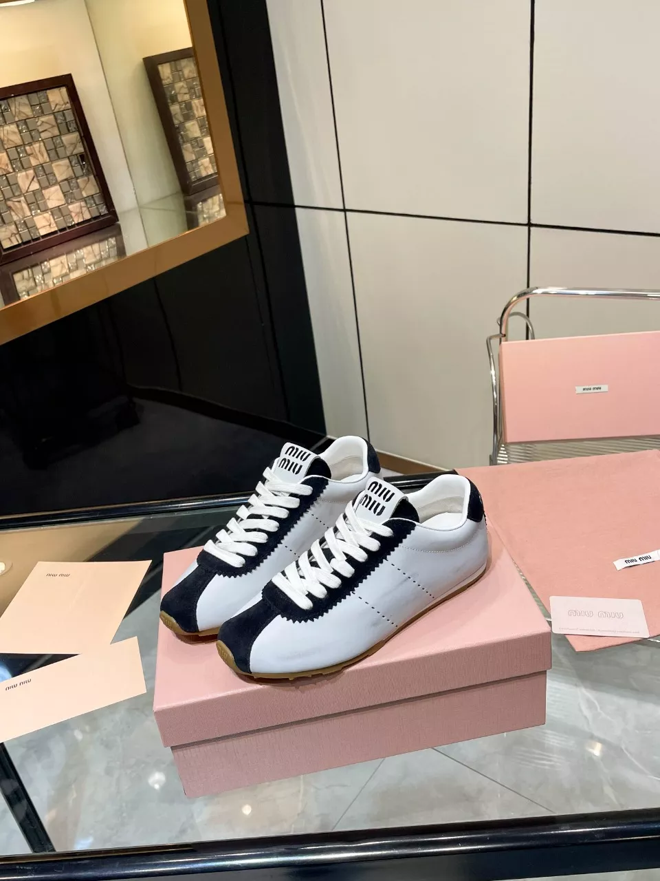MIU MIU Casual Shoes For Women Bold 9476