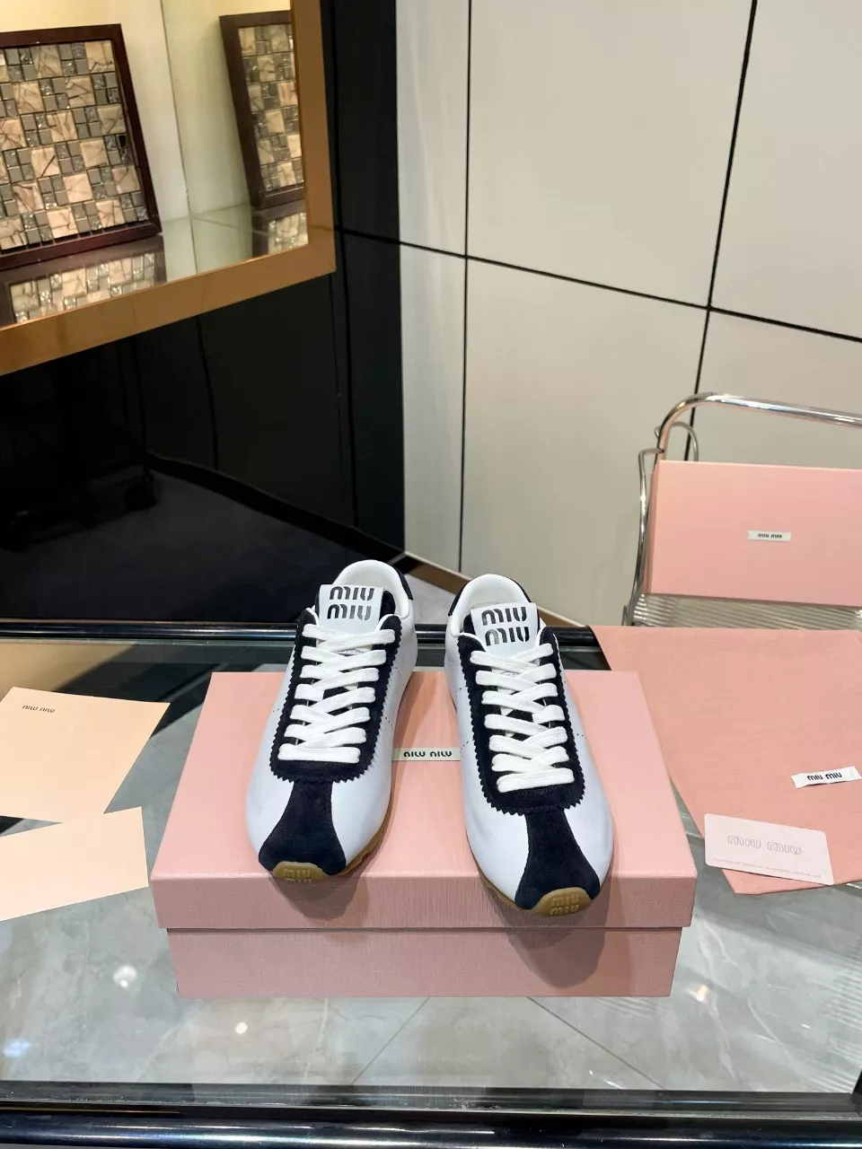 MIU MIU Casual Shoes For Women Bold 9476
