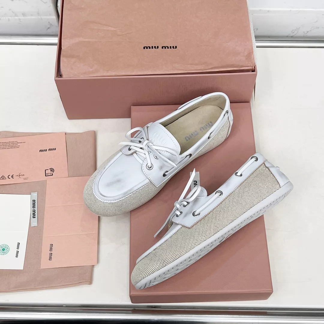 MIU MIU Casual Shoes For Women Breathable 981