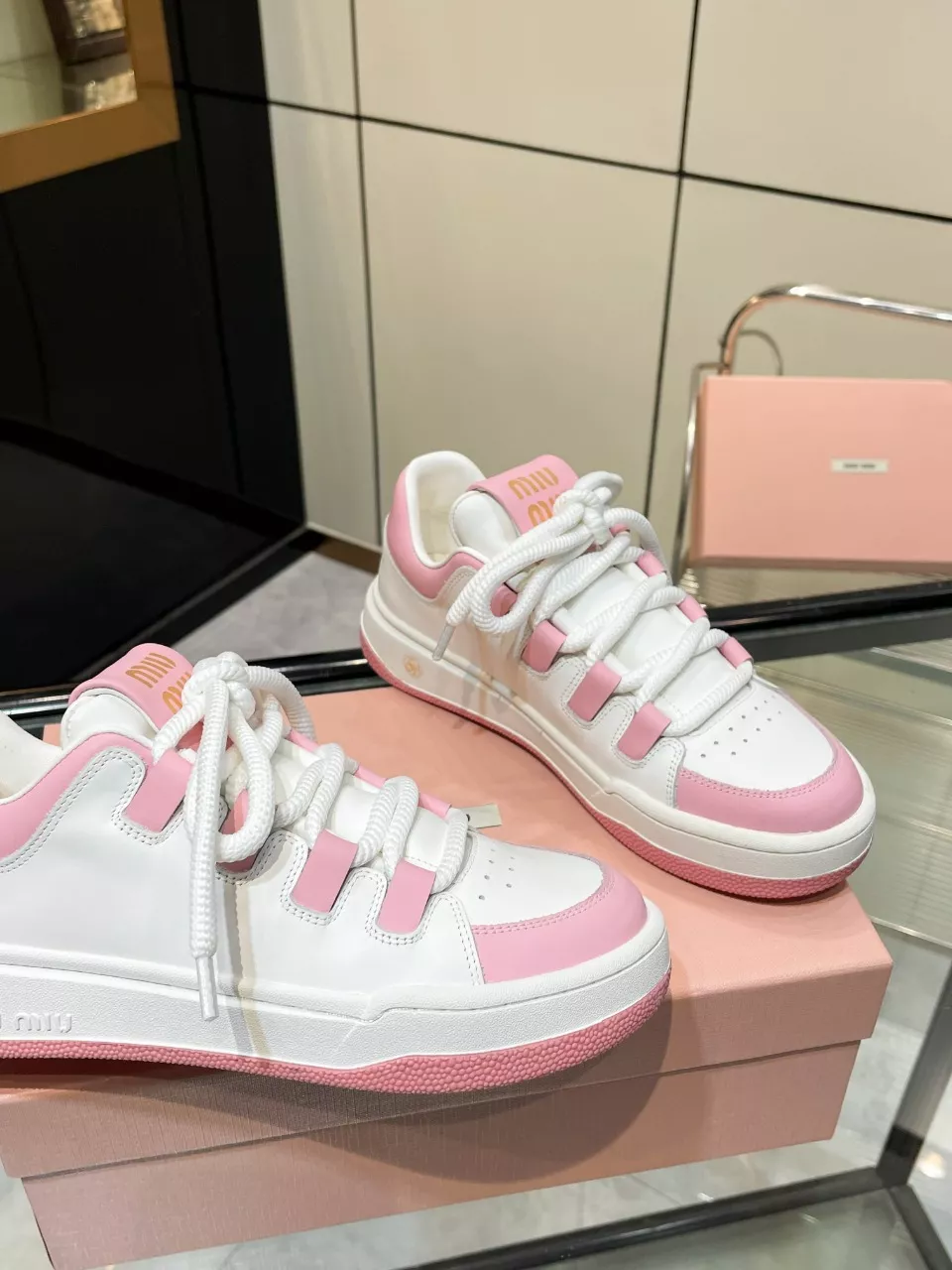 MIU MIU Casual Shoes For Women Comfortable 8785