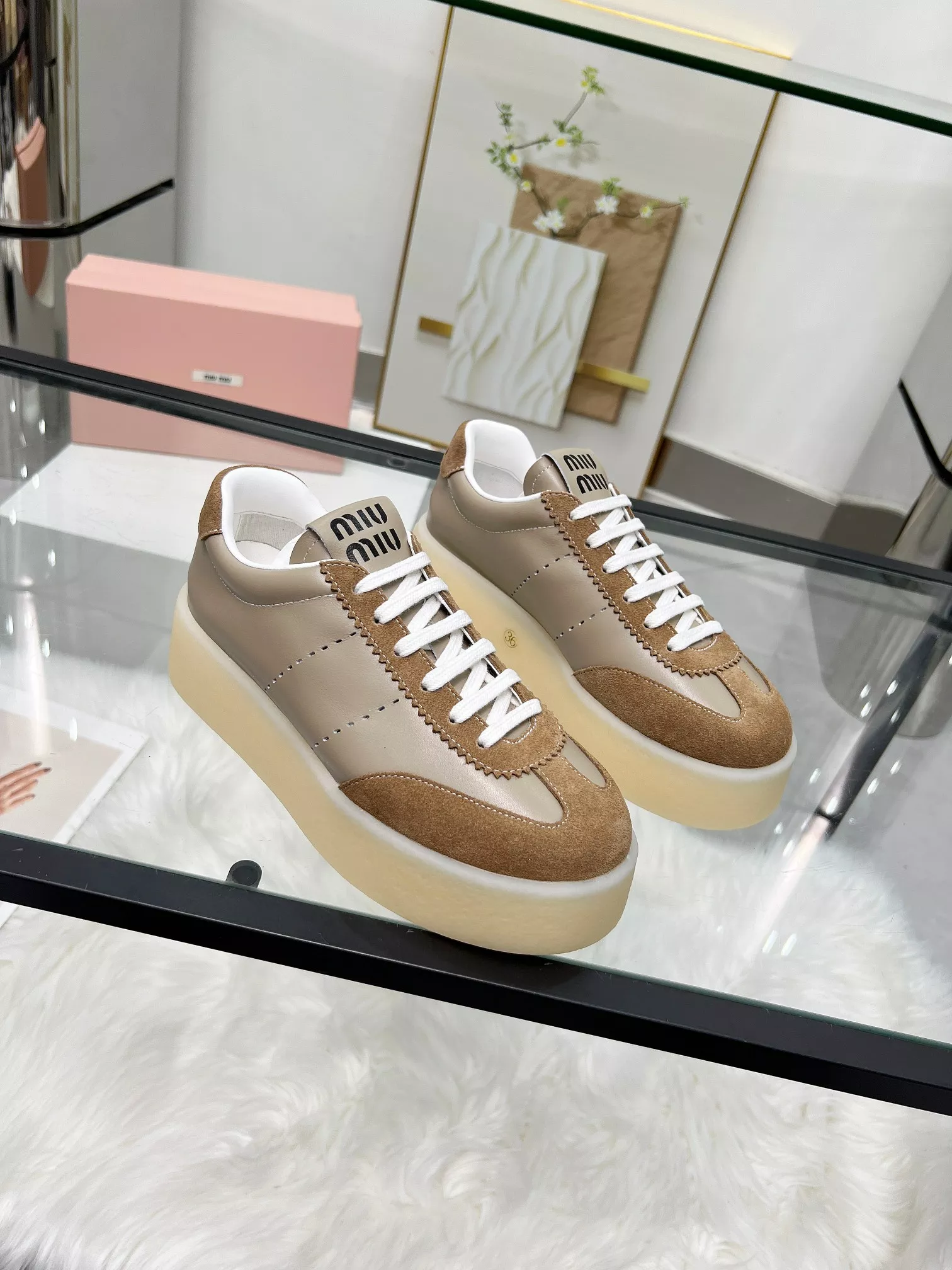 MIU MIU Casual Shoes For Women Compact 2219