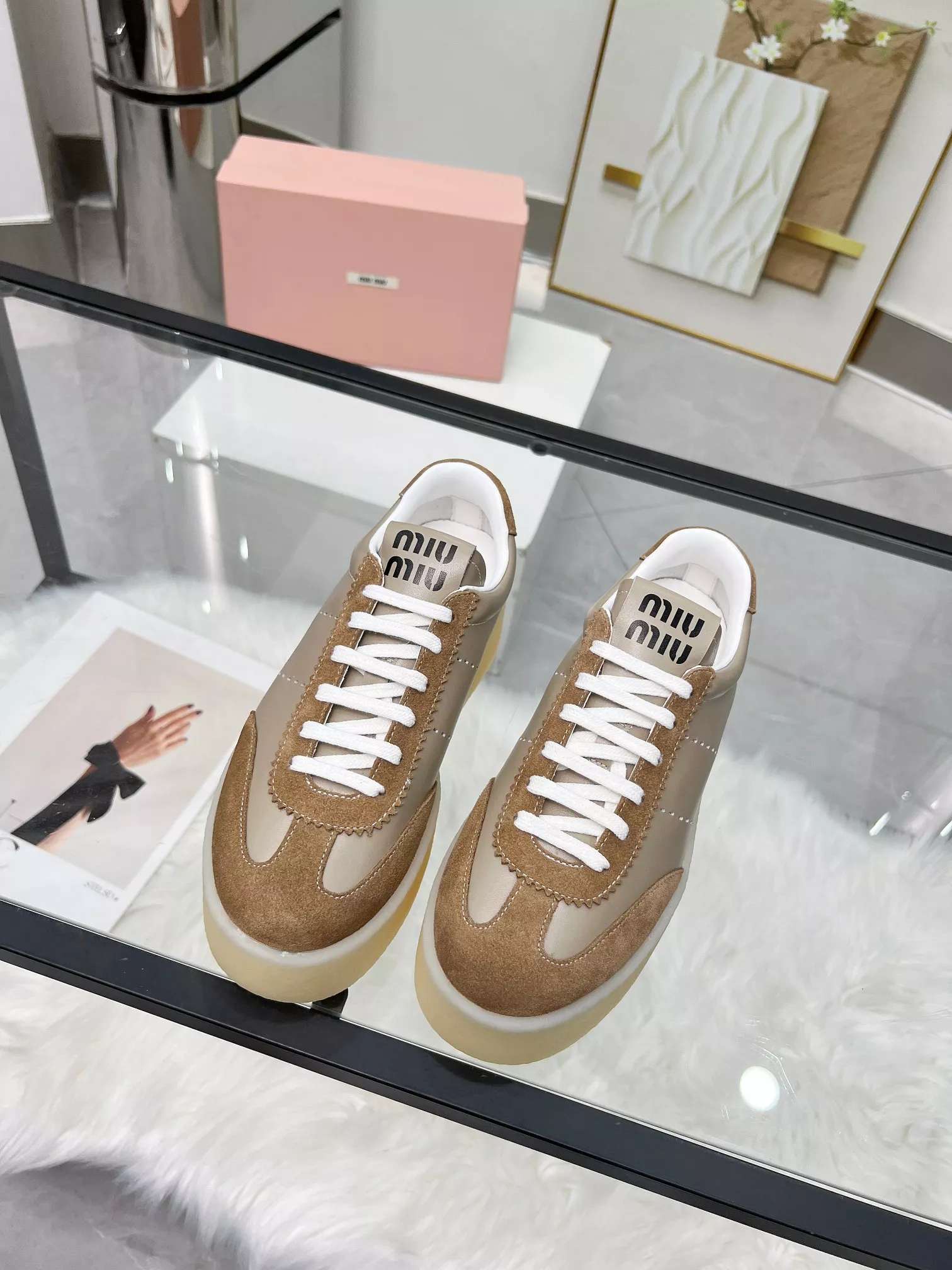MIU MIU Casual Shoes For Women Compact 2219
