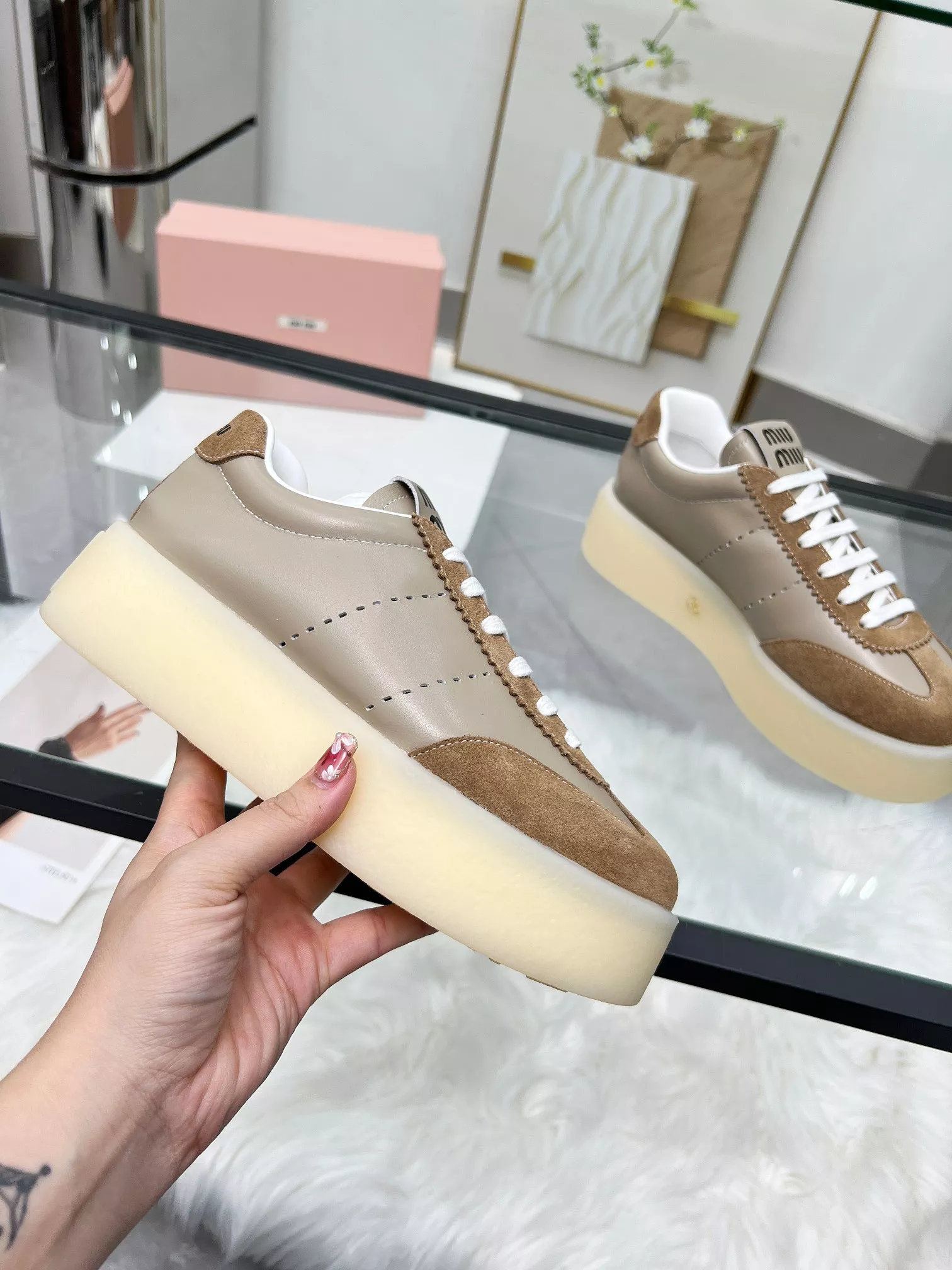 MIU MIU Casual Shoes For Women Compact 2219